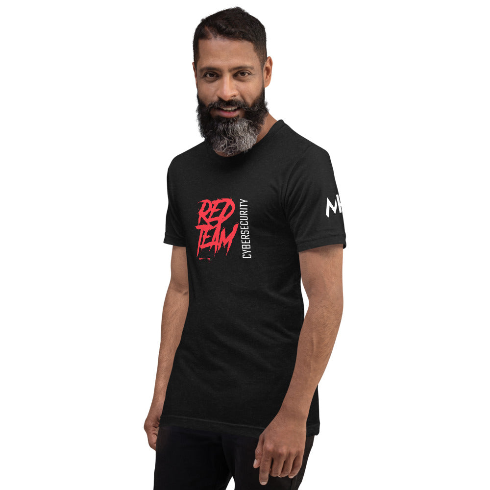 Cyber Security Red Team V10 - Short-sleeve unisex t-shirt by DarkByteGear