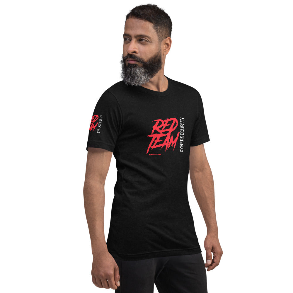 Cyber Security Red Team V10 - Short-sleeve unisex t-shirt by DarkByteGear
