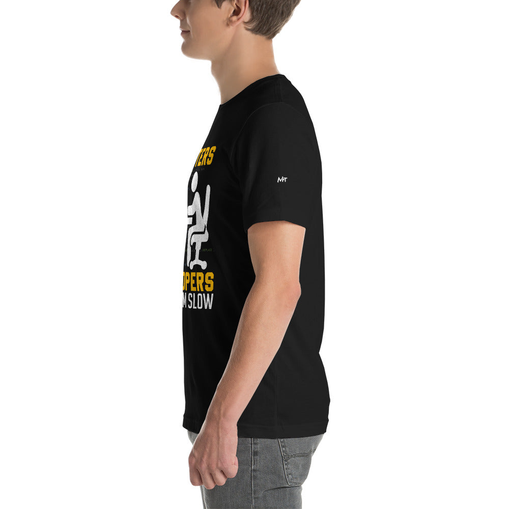 Computers are Fast, Developers make them Slow - Unisex t-shirt by DarkByteGear