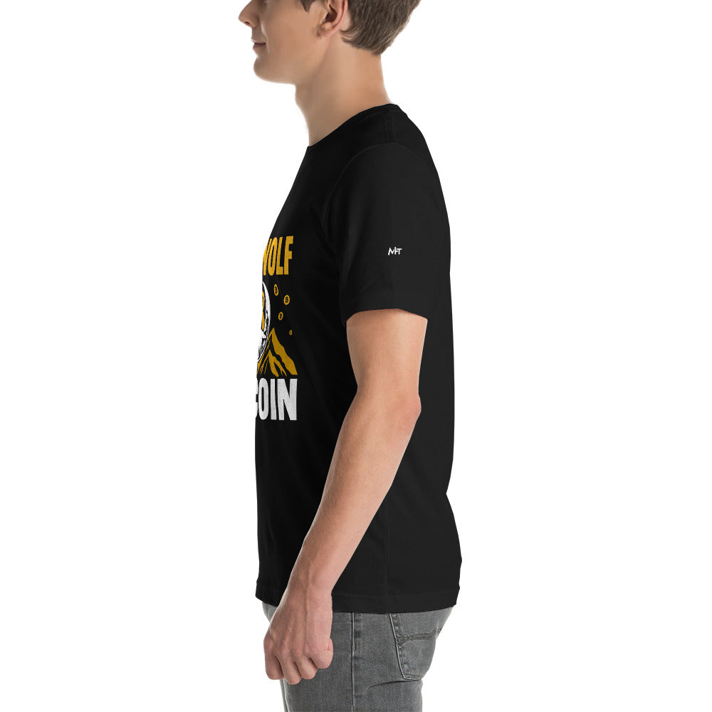 The Wolf of Bitcoin - Unisex t-shirt by DarkByteGear