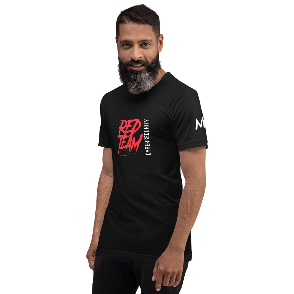 Cyber Security Red Team V10 - Short-sleeve unisex t-shirt by DarkByteGear