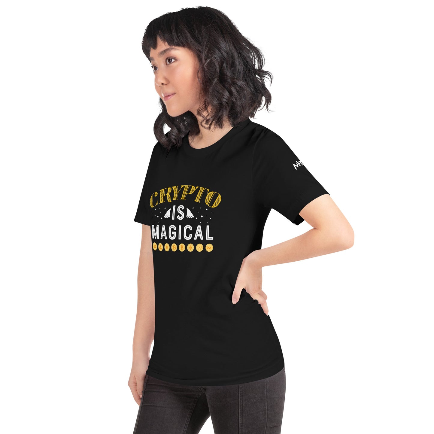 Crypto is Magical Unisex t-shirt by DarkByteGear