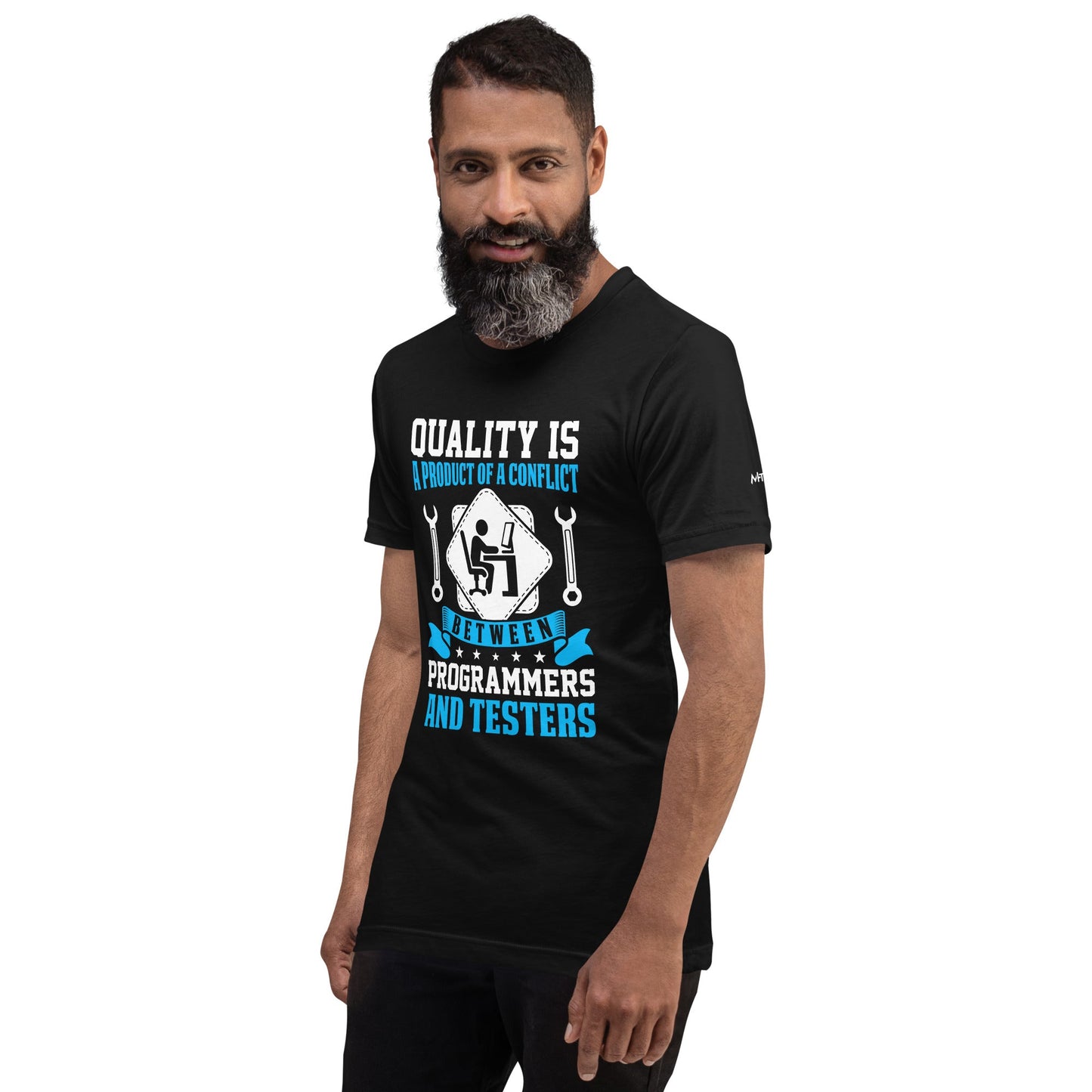 Quality is a Product of a conflict -Unisex t-shirt by DarkByteGear