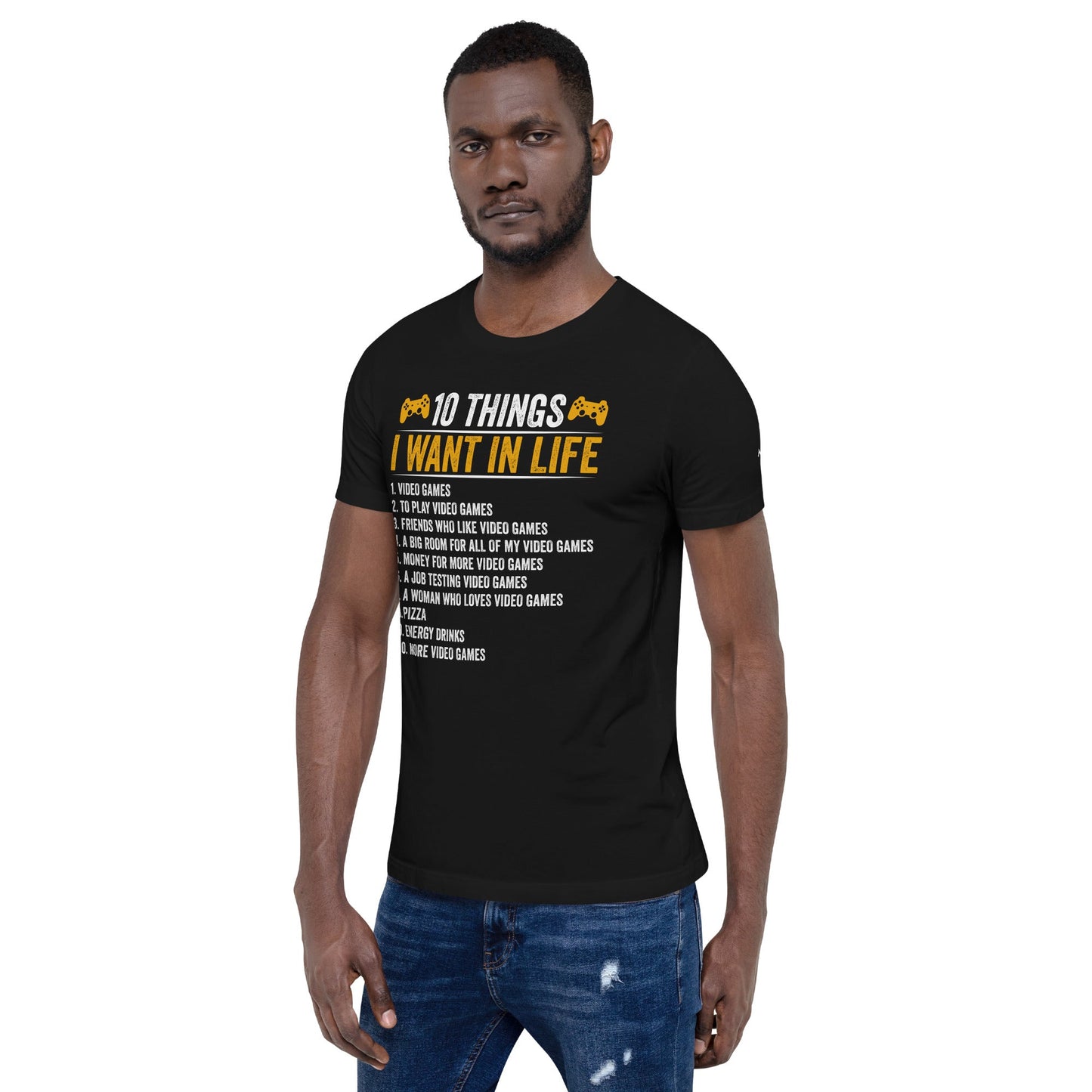 10 Things I Want In Life (Swarna) Unisex t-shirt by DarkByteGear