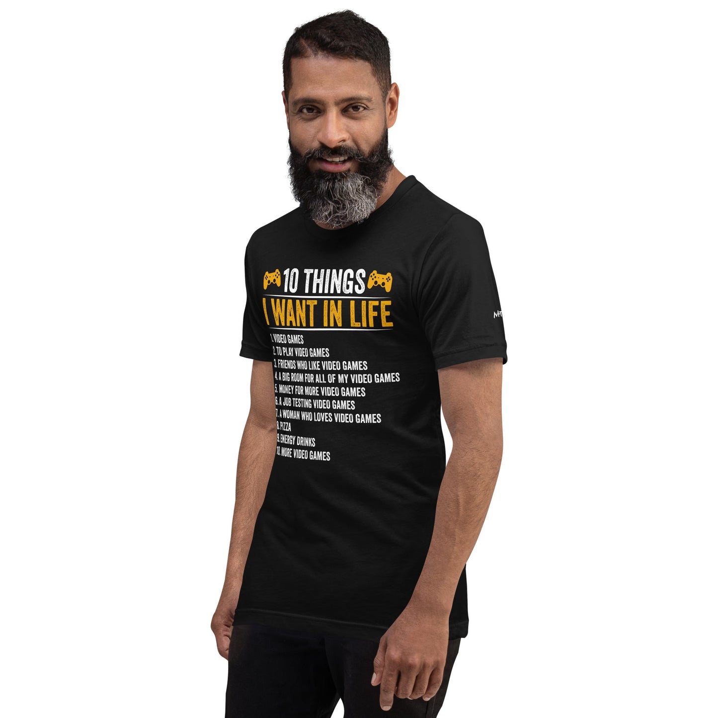 10 Things I Want In Life (Swarna) Unisex t-shirt by DarkByteGear