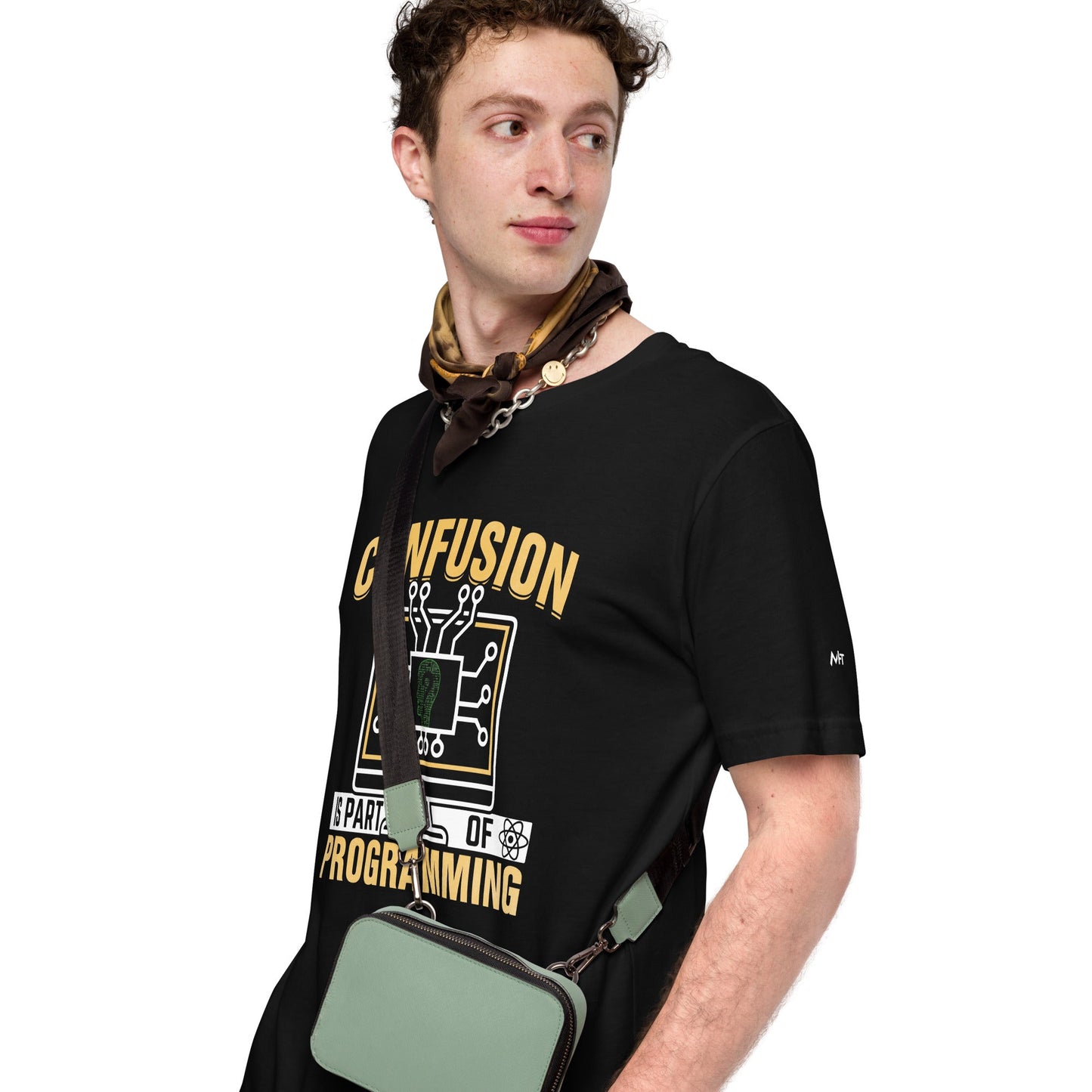Confusion is Part of Programming Unisex t-shirt by DarkByteGear