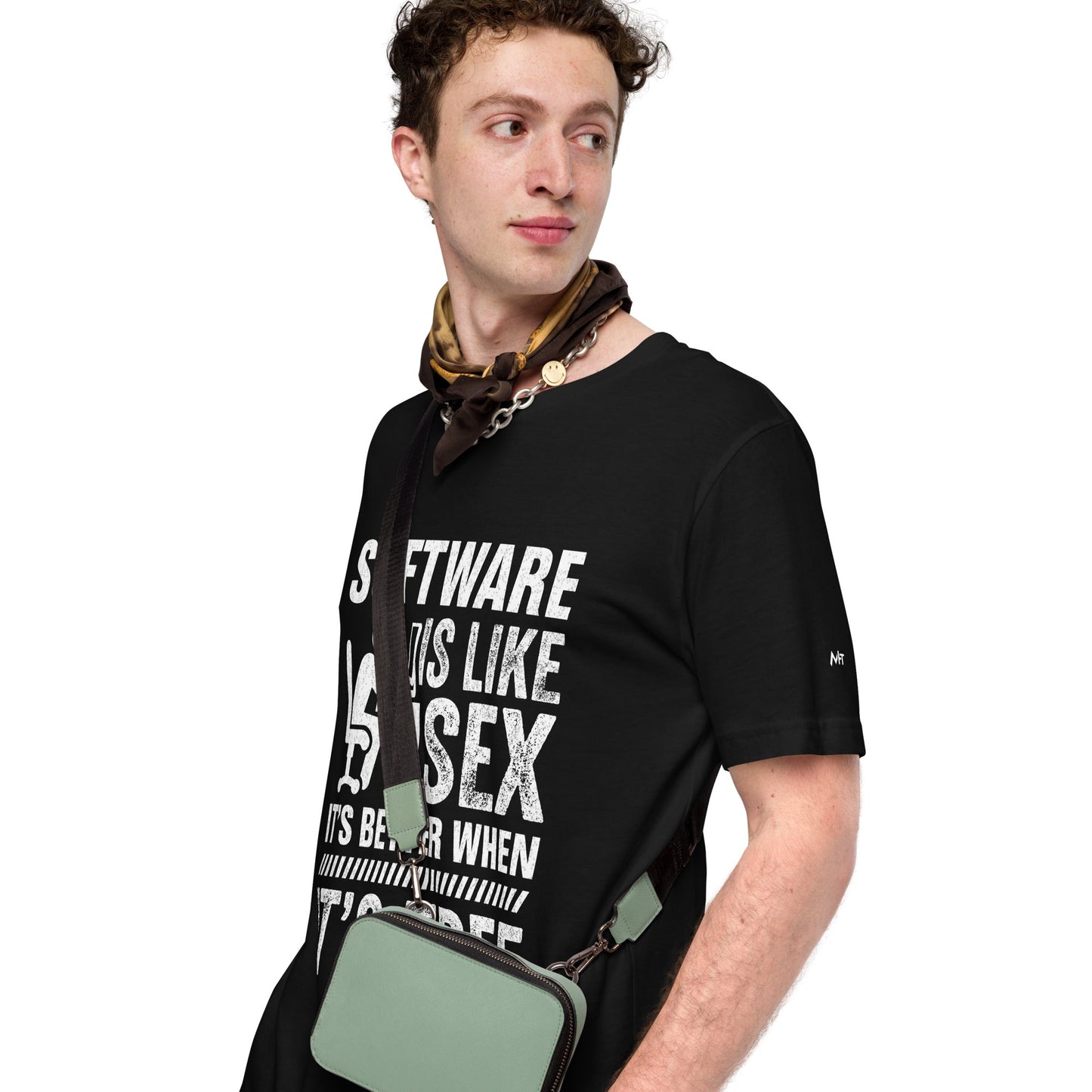 Software is like Sex - Unisex t-shirt by DarkByteGear