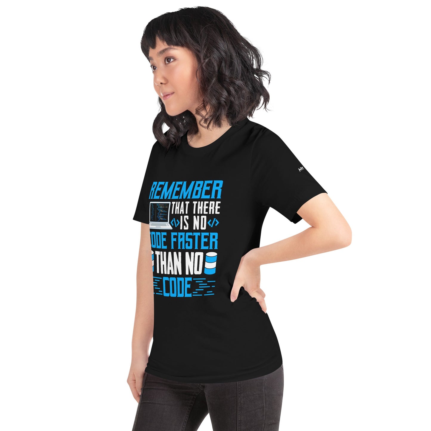 Remember! There is no code - Unisex t-shirt by DarkByteGear