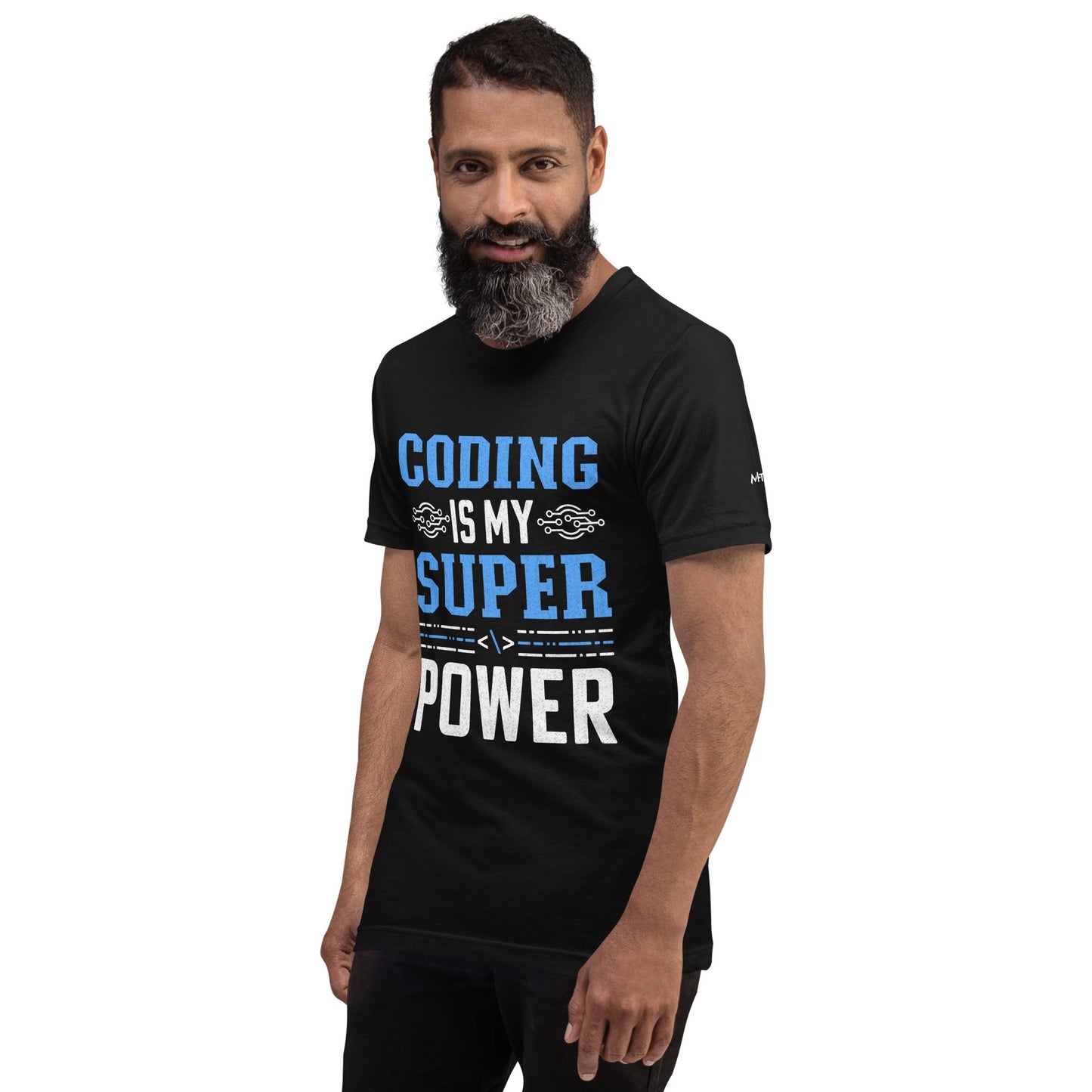 Coding is My Super Power - Unisex t-shirt by DarkByteGear
