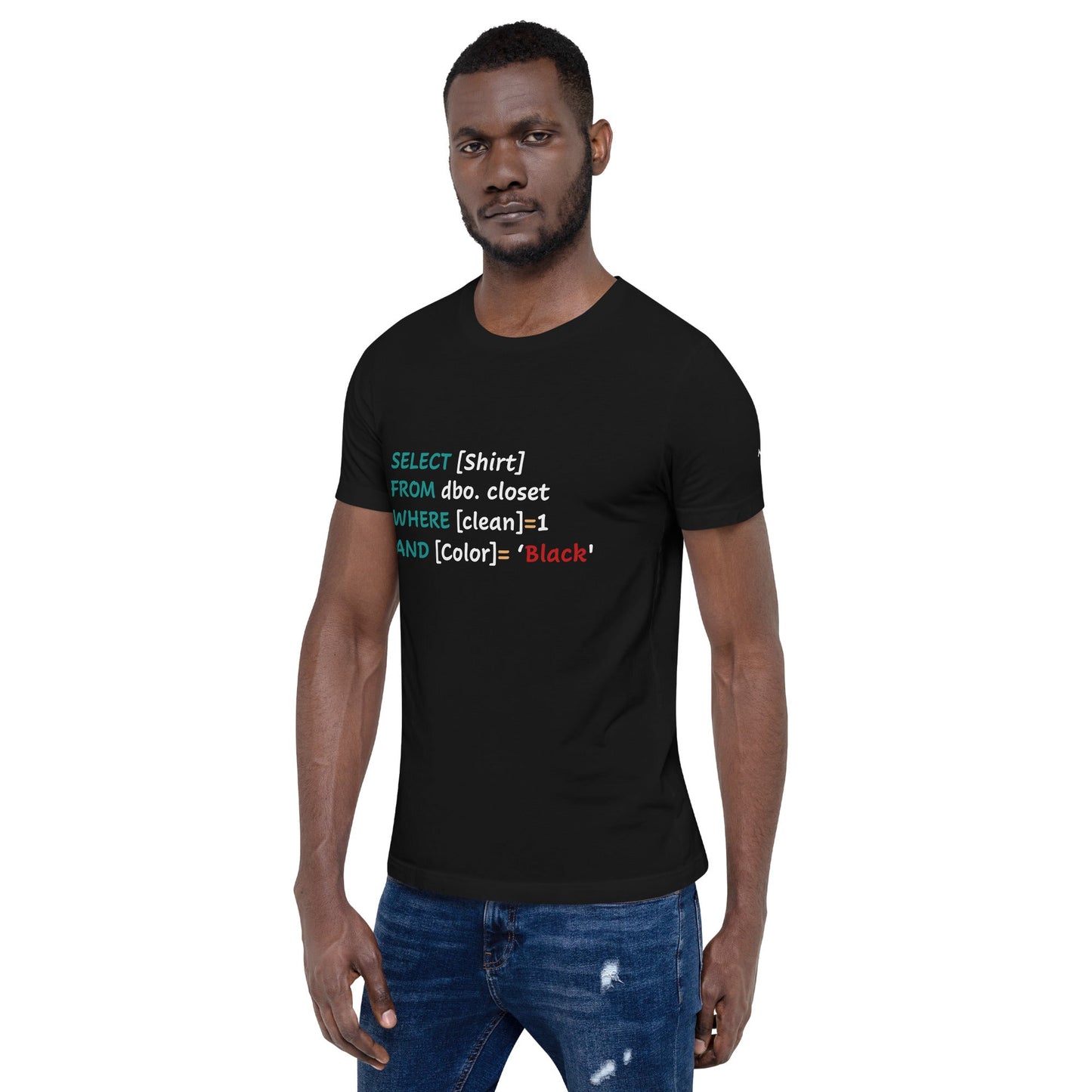 Select Shirt from dbo. closet (Mahfuz) Unisex t-shirt by DarkByteGear