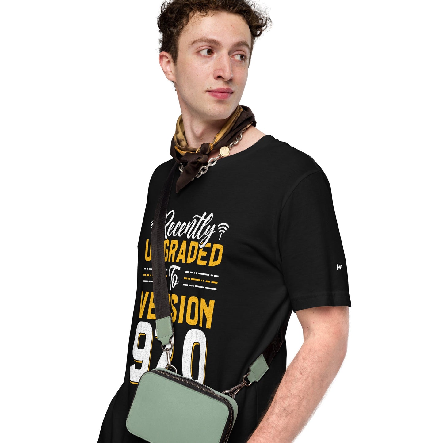 Recently Upgraded to Version 97.0 - Unisex t-shirt by DarkByteGear