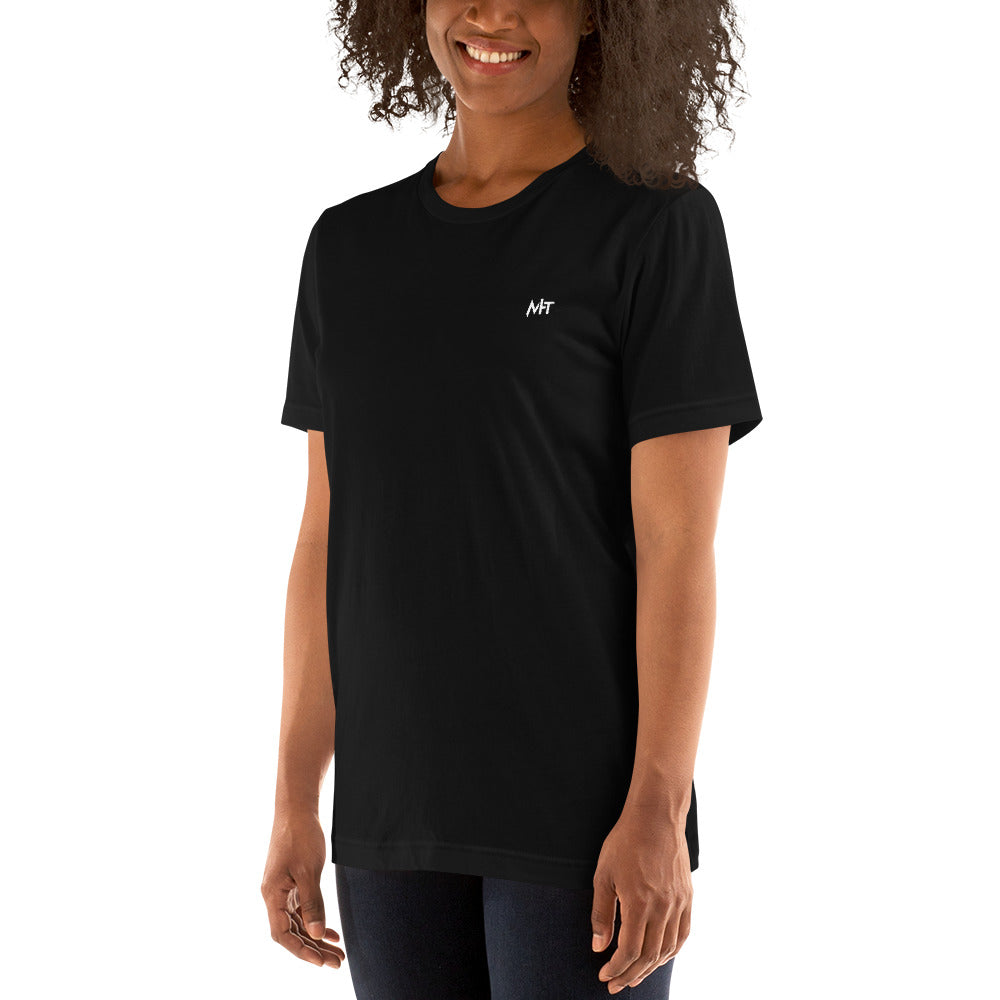 Why don't we Play a game of Hide and Seek - Unisex t-shirt ( Back Print ) by DarkByteGear