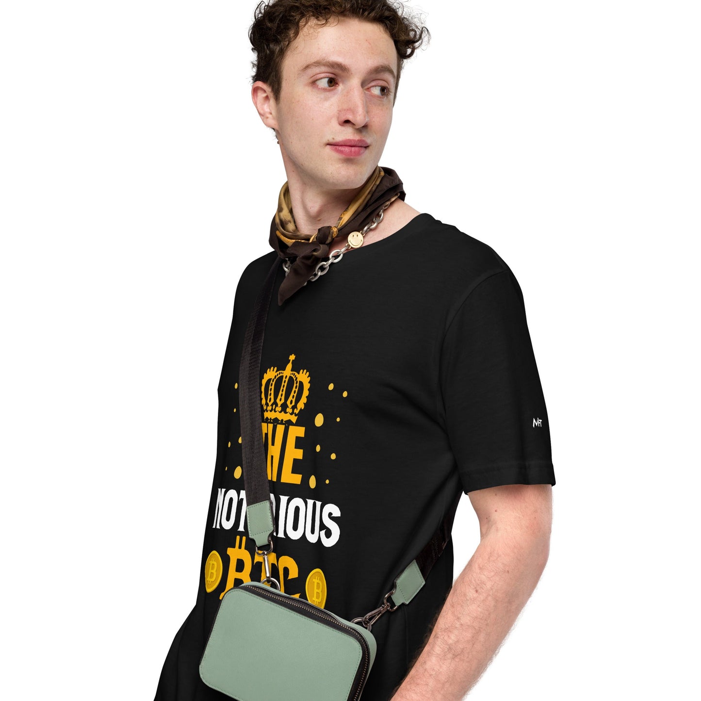 The Notorious Bitcoin - Unisex t-shirt by DarkByteGear