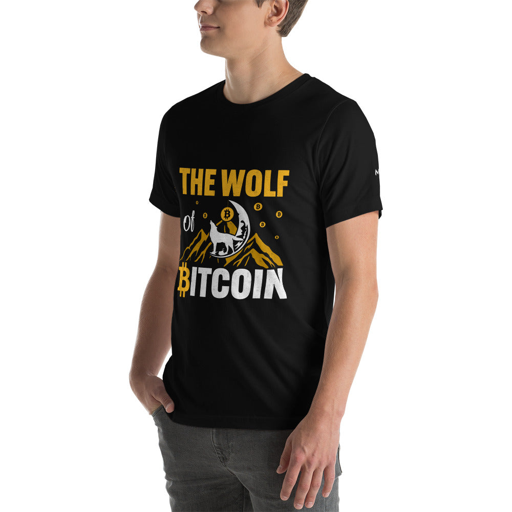 The Wolf of Bitcoin - Unisex t-shirt by DarkByteGear