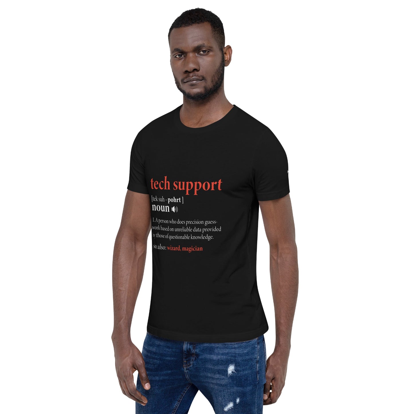 Tech Support Definition - Unisex t-shirt by DarkByteGear