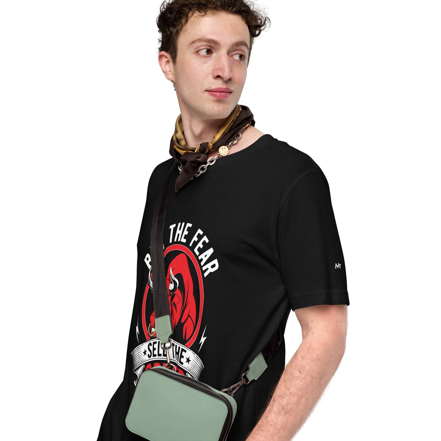 Buy the Fear; Sell the Greed - Unisex t-shirt by DarkByteGear