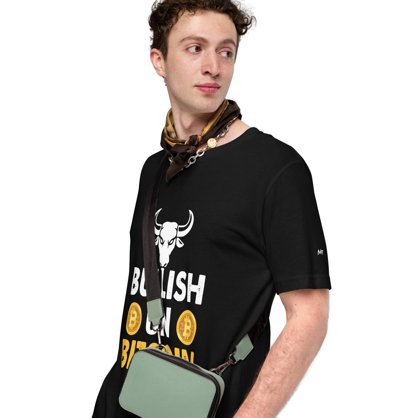 Bullish On Bitcoin - Unisex t-shirt by DarkByteGear