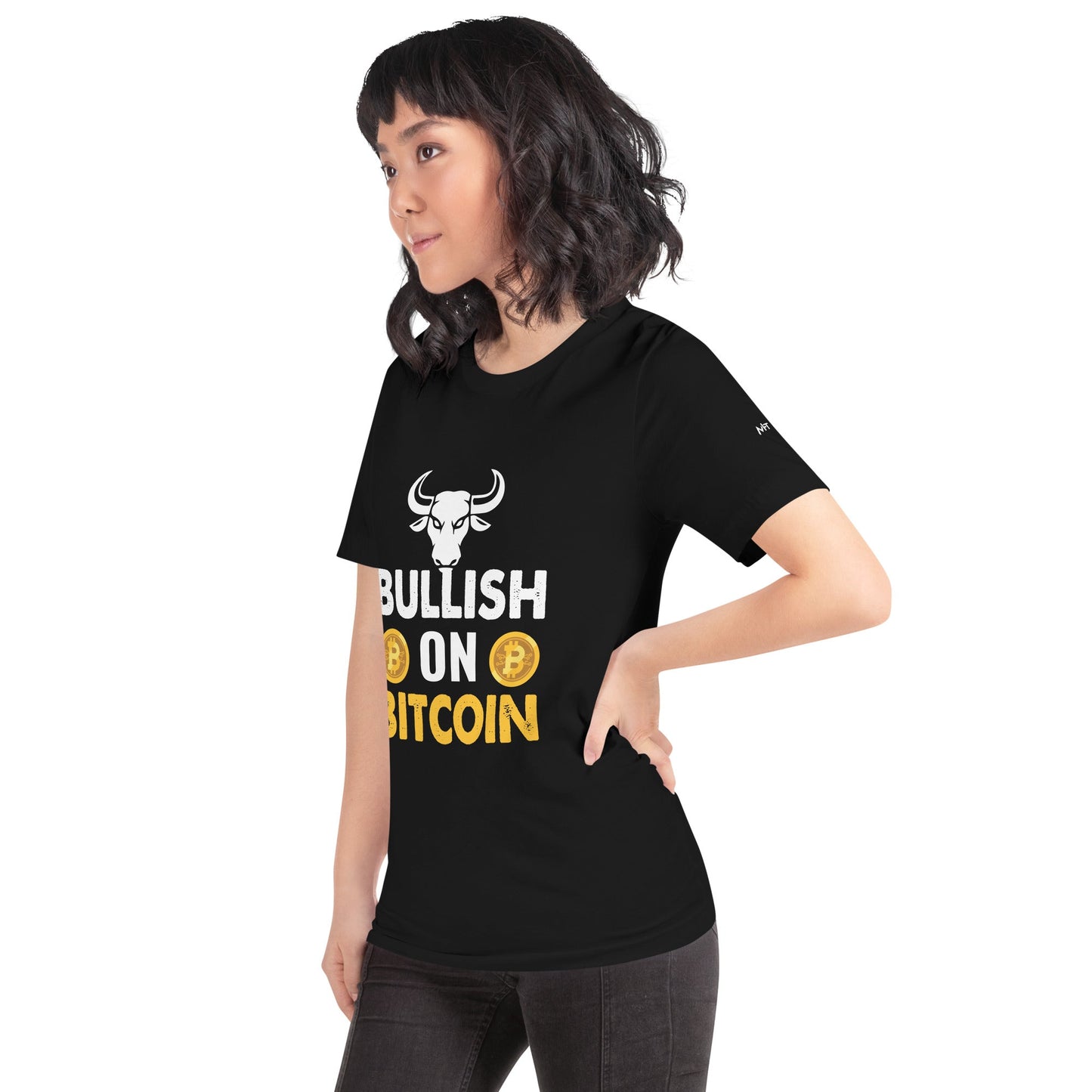Bullish On Bitcoin - Unisex t-shirt by DarkByteGear