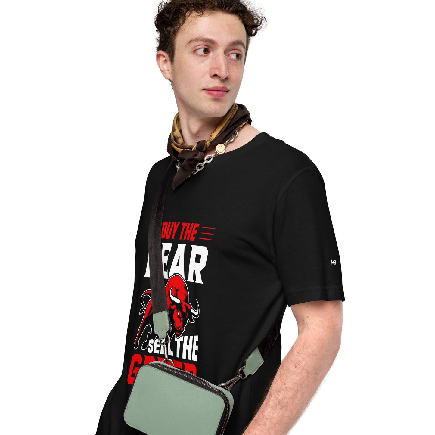 Buy the Fear; Sell the Greed V1 - Unisex t-shirt by DarkByteGear