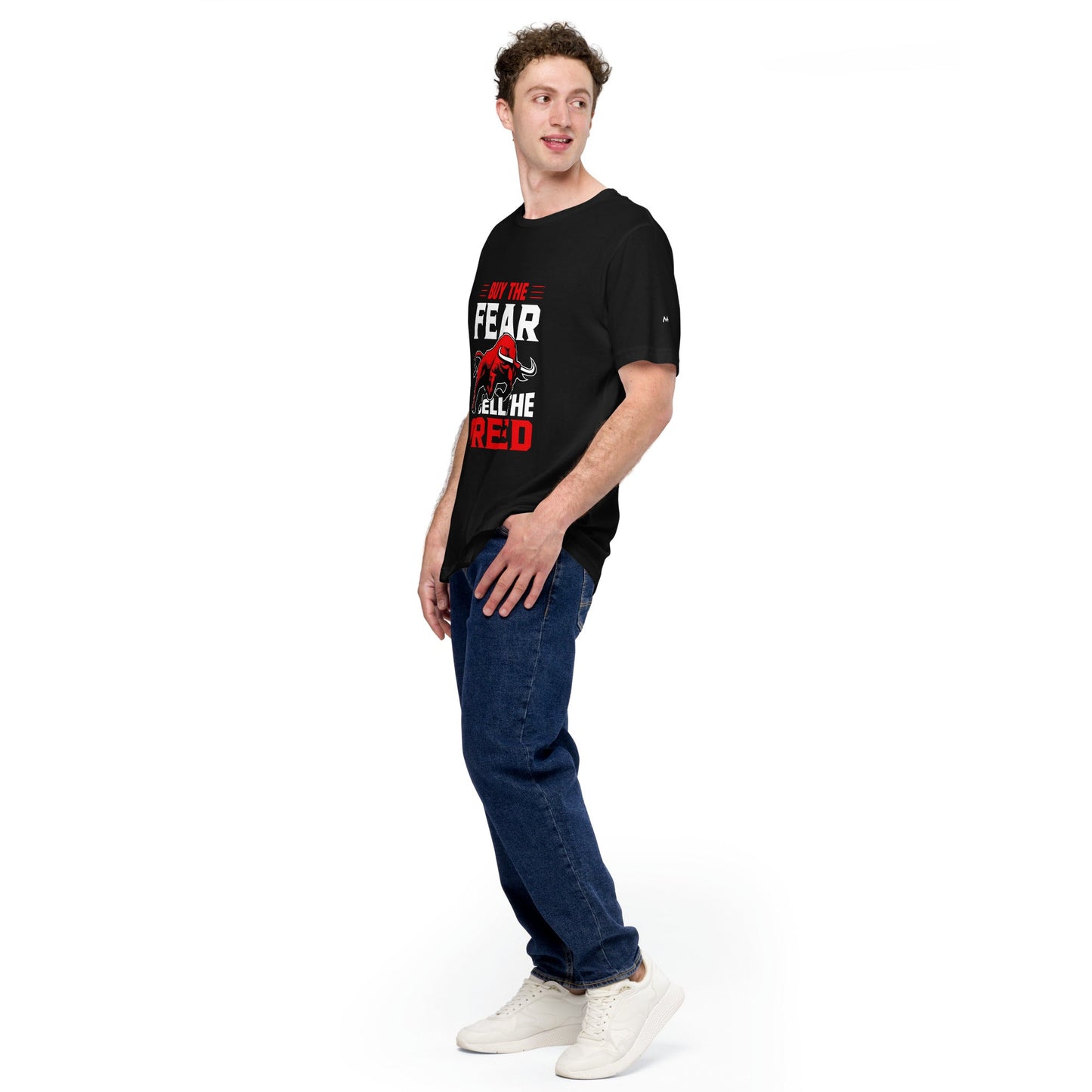 Buy the Fear; Sell the Greed V1 - Unisex t-shirt by DarkByteGear