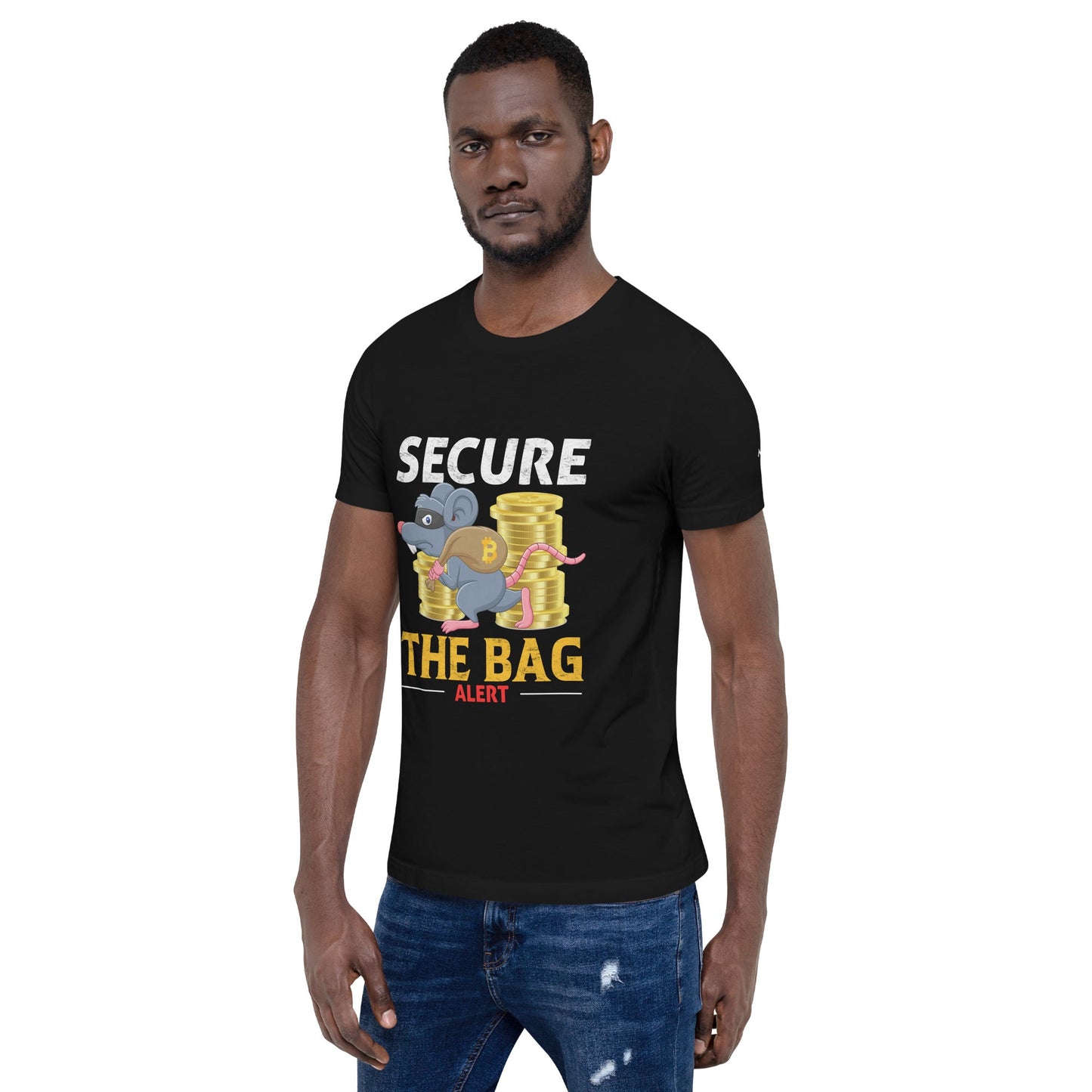 Secure the Bag Alert - Unisex t-shirt by DarkByteGear