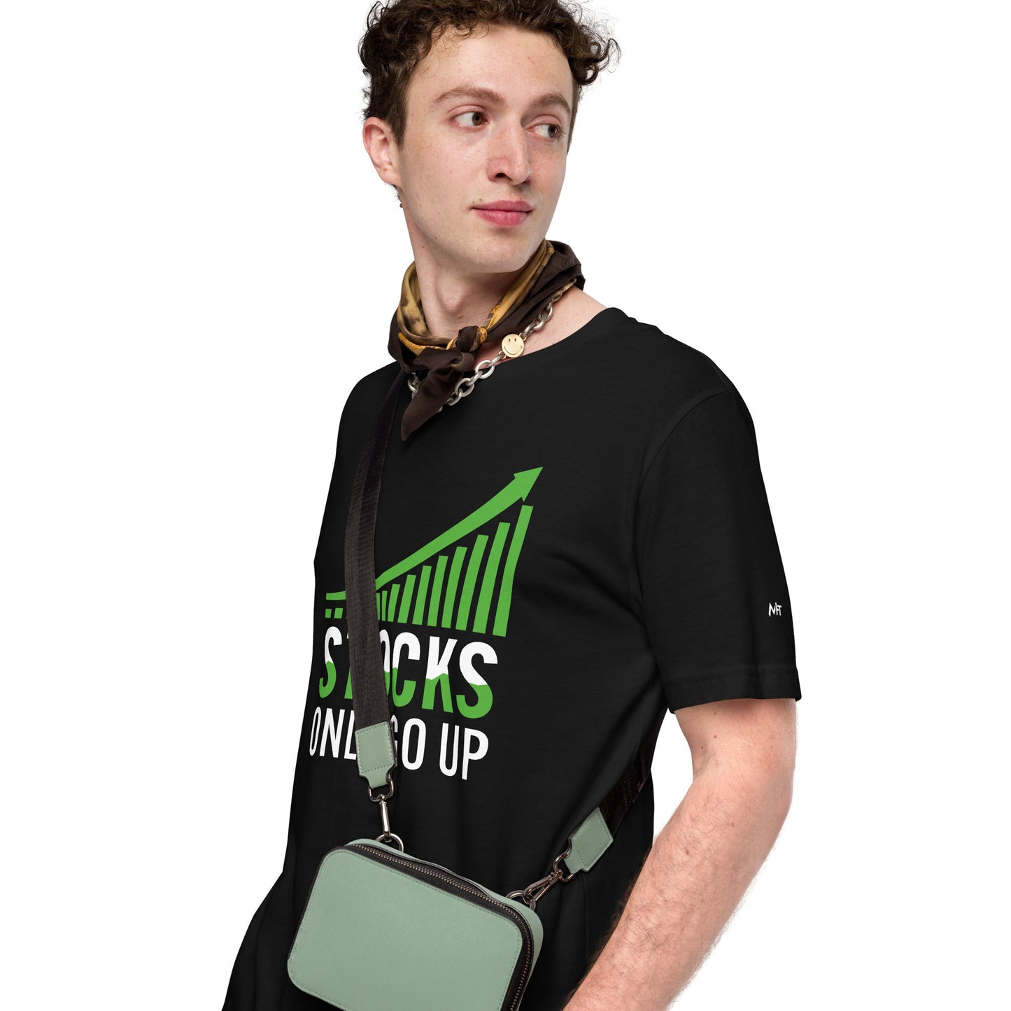 Stocks only Go up - Unisex t-shirt by DarkByteGear