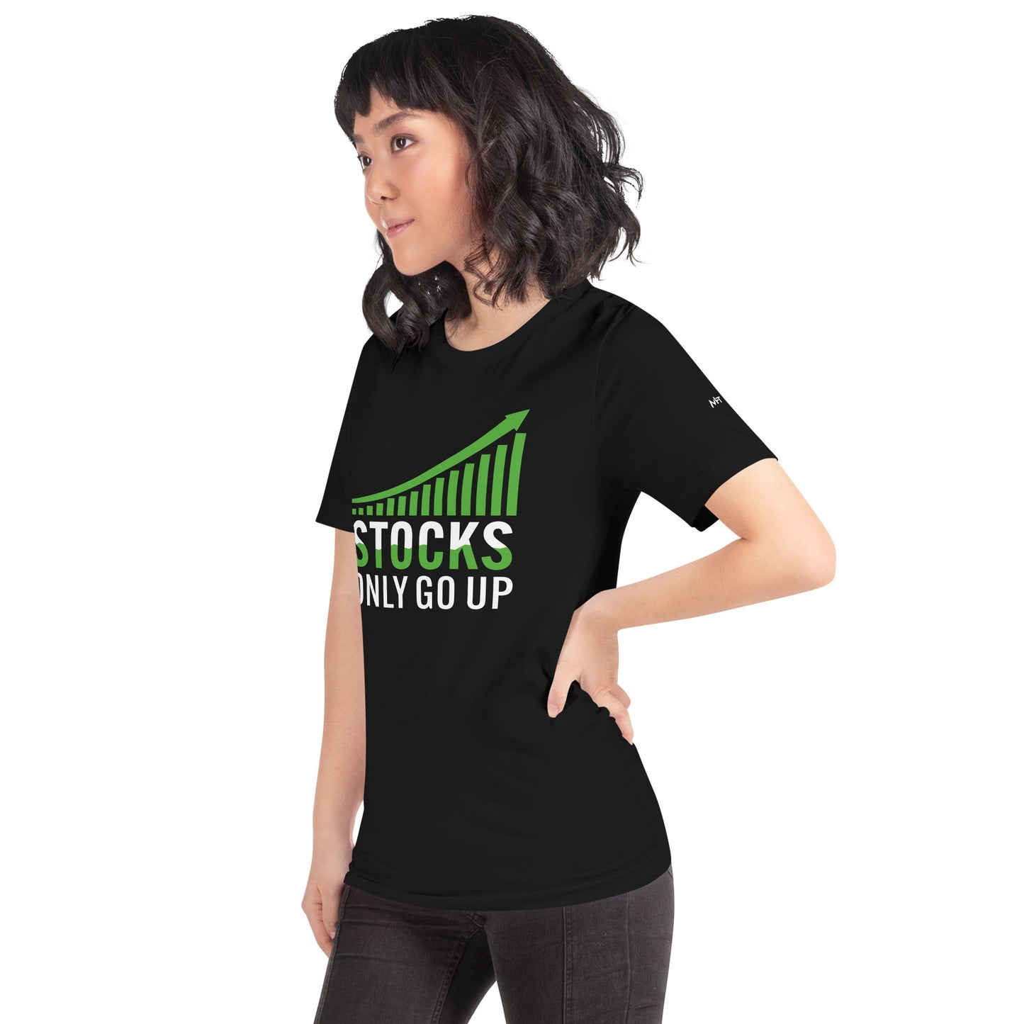 Stocks only Go up - Unisex t-shirt by DarkByteGear