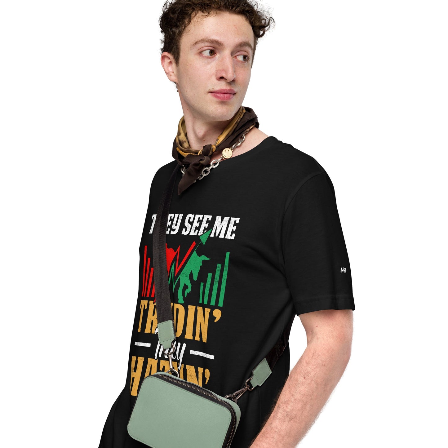 They See me Trading, they Hating - Unisex t-shirt by DarkByteGear