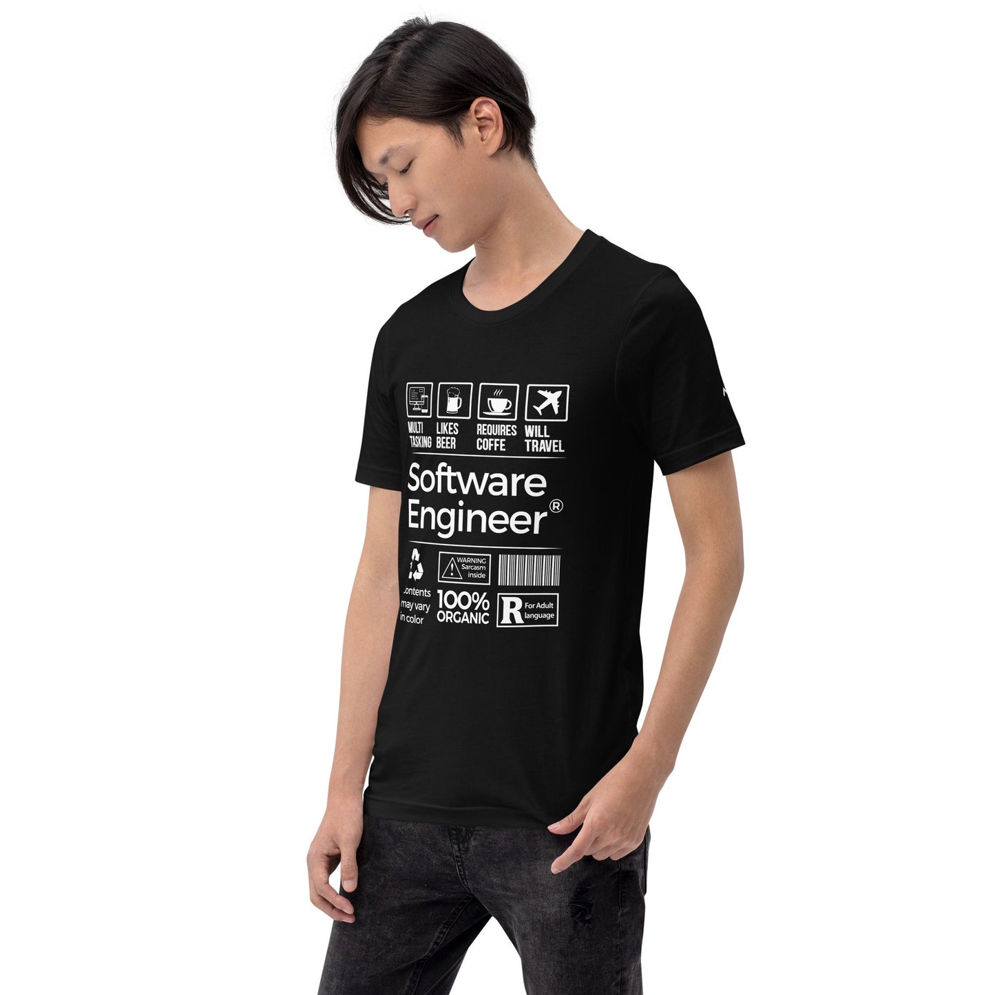 Software Engineer V2 - Unisex t-shirt by DarkByteGear