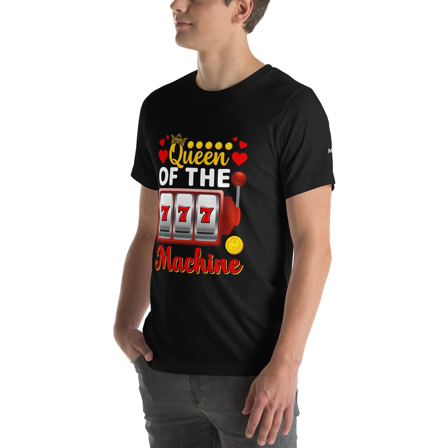 Queen of the Machine 777 - Unisex t-shirt by DarkByteGear