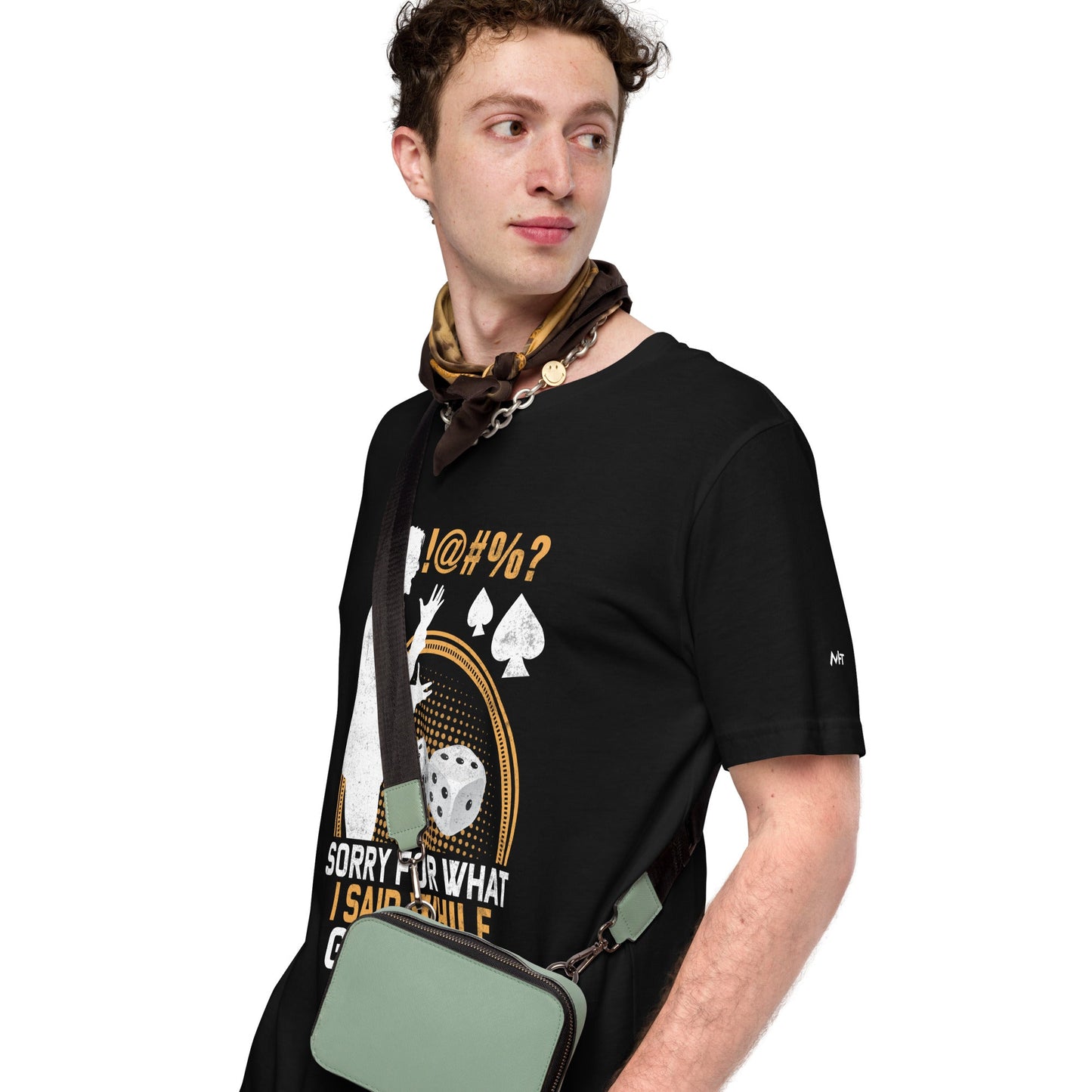 Sorry for what I Said while Gambling - Unisex t-shirt by DarkByteGear