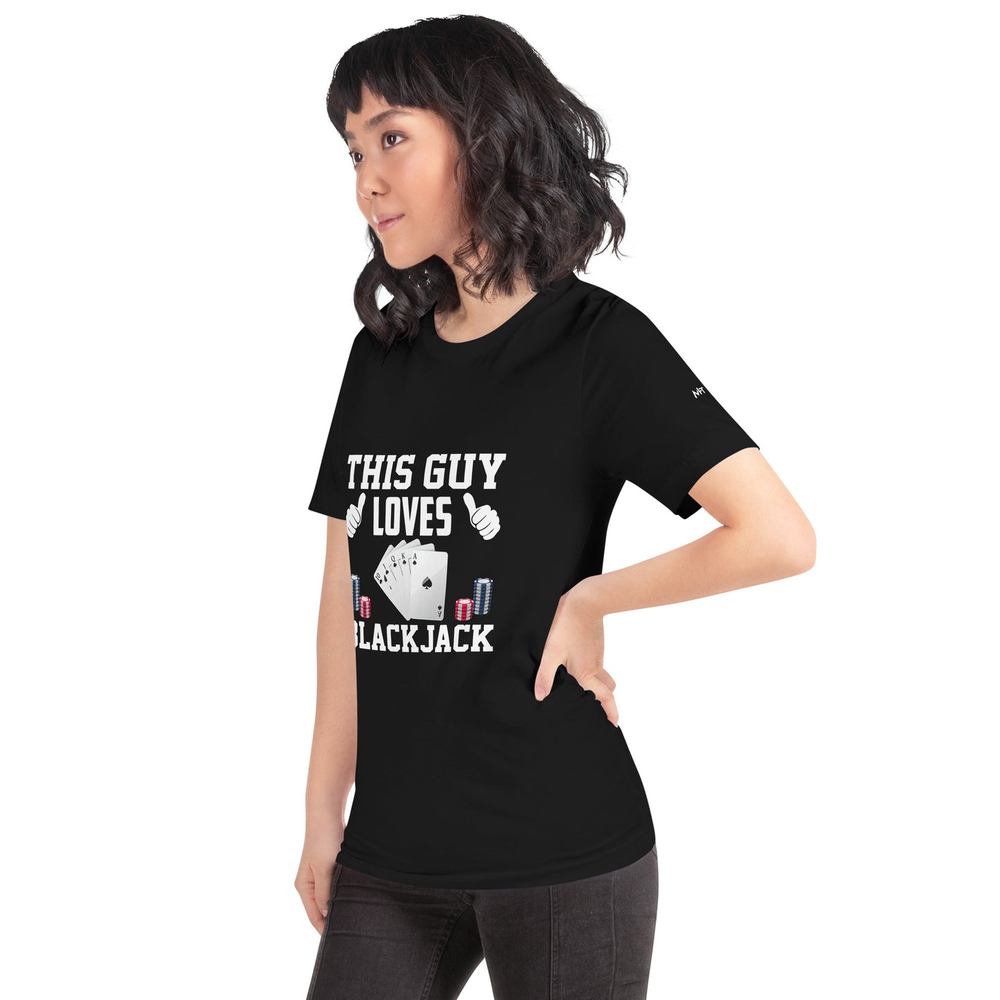 This Guy Loves Black Jack - Unisex t-shirt by DarkByteGear