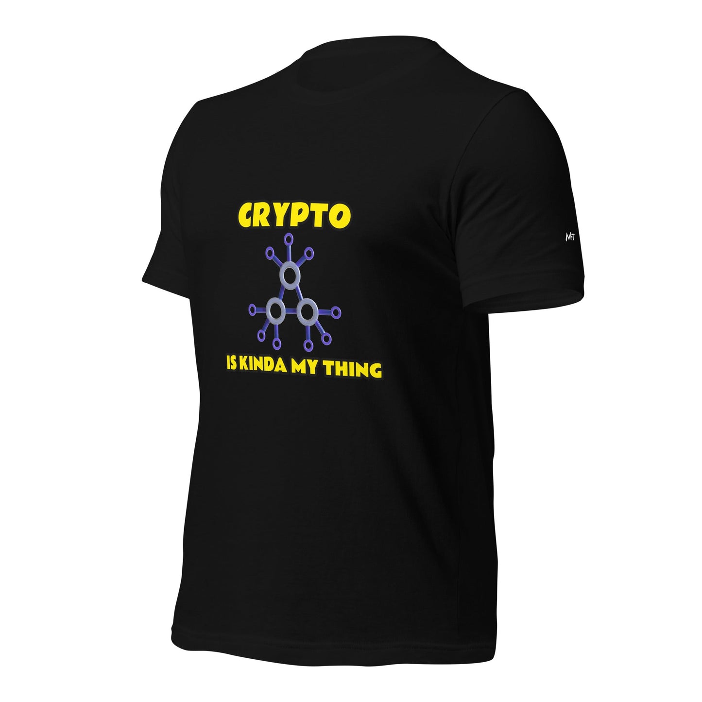 Crypto is Kinda My Thing V3 - Unisex t-shirt by DarkByteGear