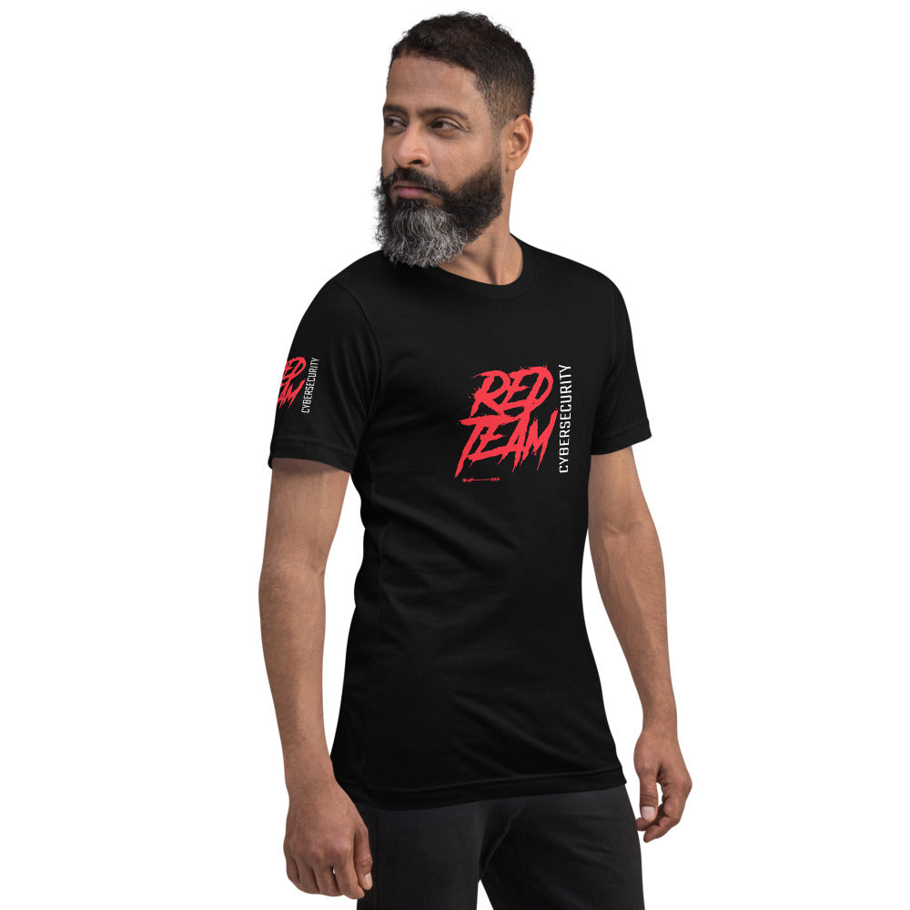 Cyber Security Red Team V10 - Short-sleeve unisex t-shirt by DarkByteGear