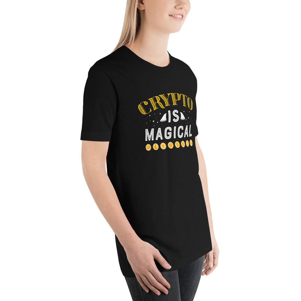 Crypto is Magical Unisex t-shirt by DarkByteGear
