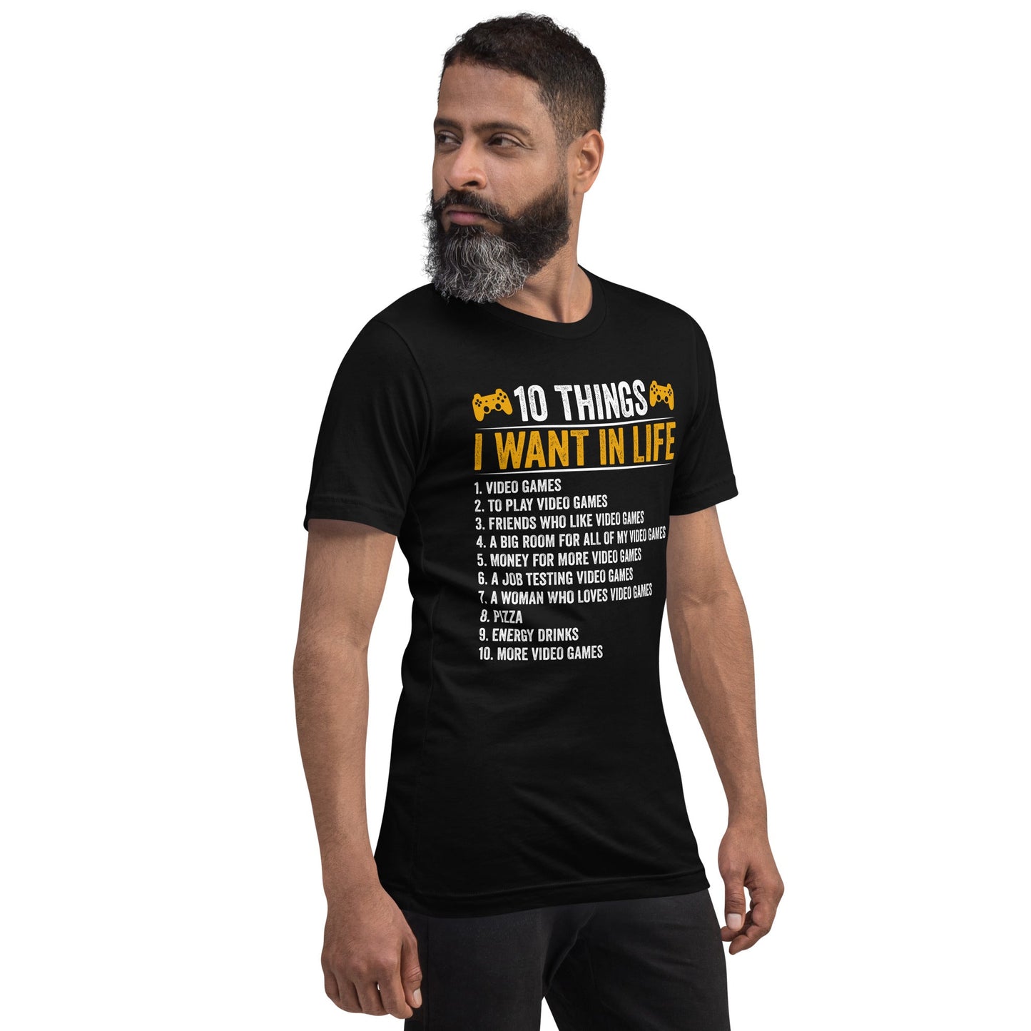 10 Things I Want In Life (Swarna) Unisex t-shirt by DarkByteGear