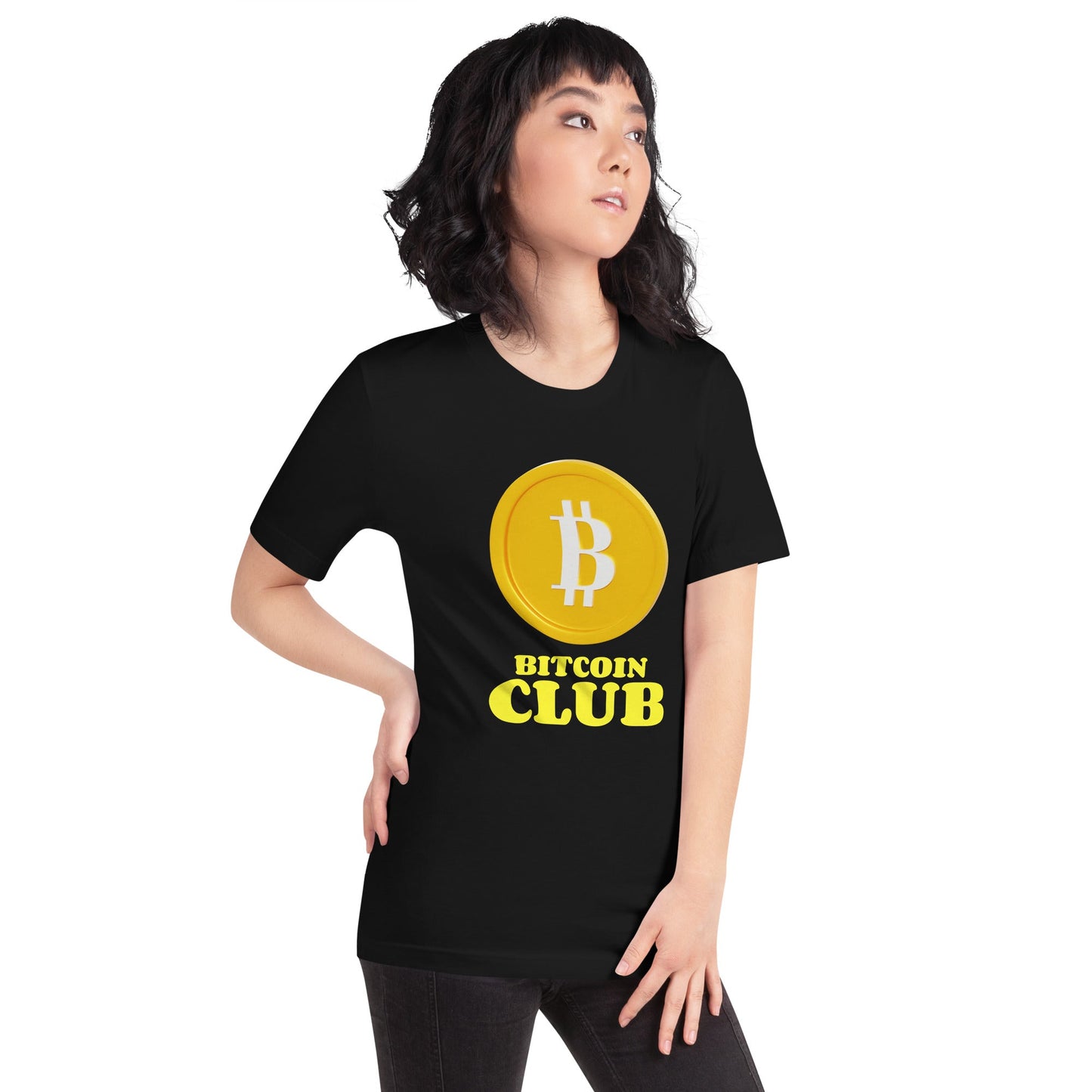 BITCOIN CLUB V1 - Unisex T-shirt by DarkByteGear