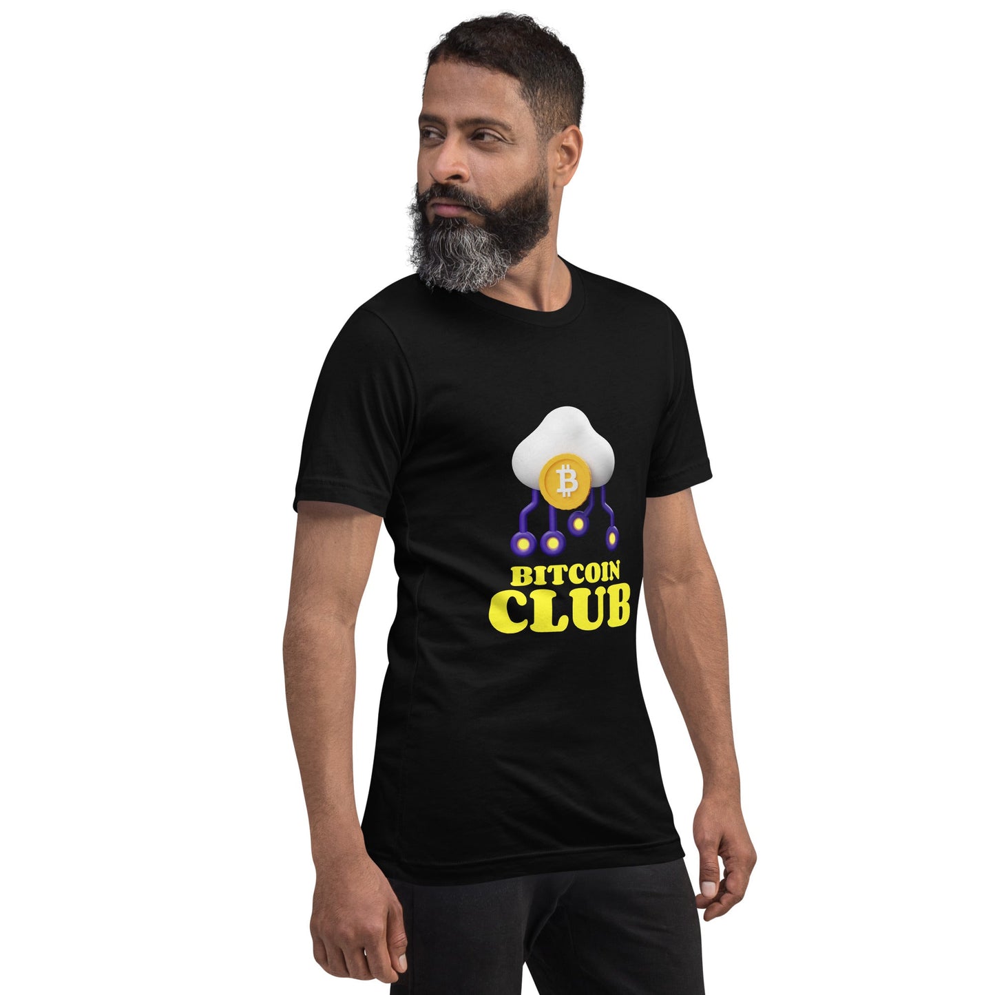BITCOIN CLUB V4 - Unisex t-shirt by DarkByteGear