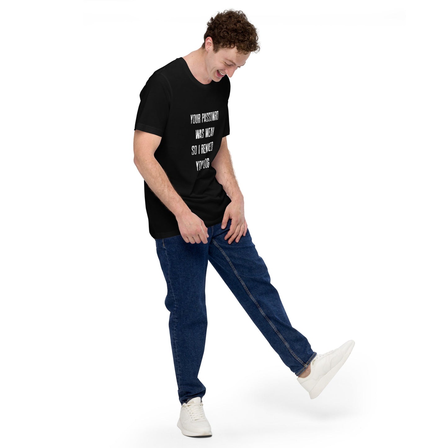 Your Password was Weak - Unisex t-shirt by DarkByteGear