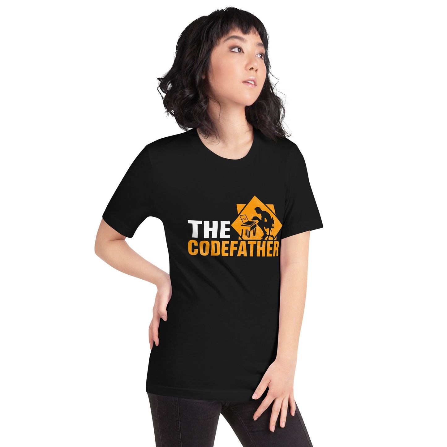 The Code Father Unisex t-shirt by DarkByteGear