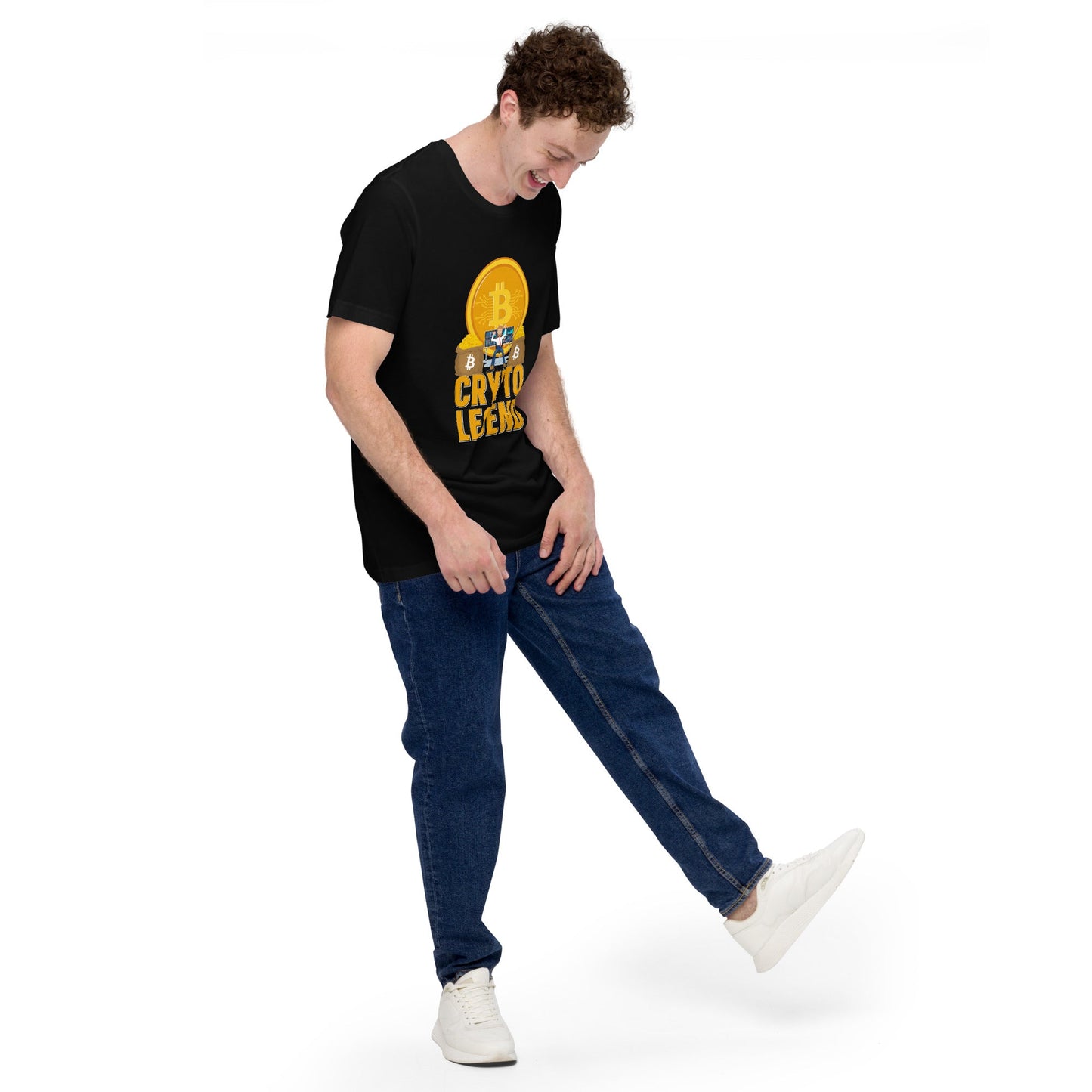 Bitcoin Legend - Unisex t-shirt by DarkByteGear