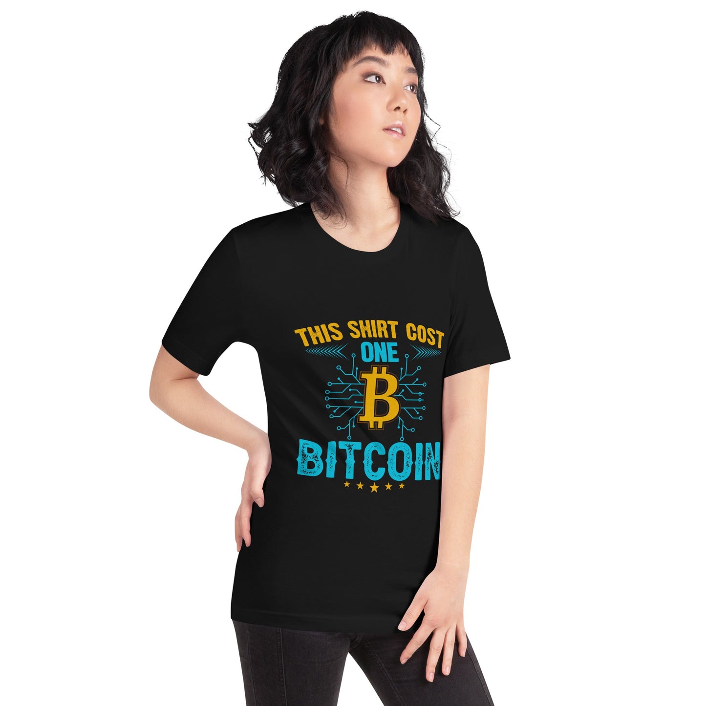 This Shirt Costs one Bitcoin - Unisex t-shirt by DarkByteGear