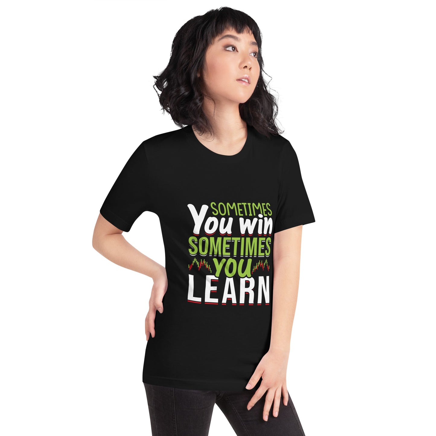 Sometimes you Win, sometimes you Learn - Unisex t-shirt by DarkByteGear
