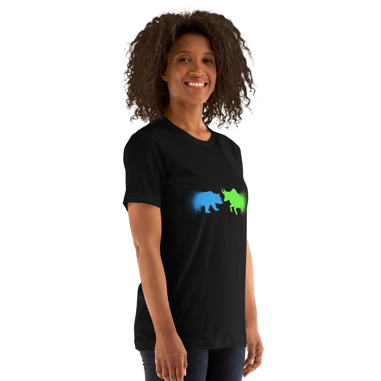Bearish And Bullish (DB) - Unisex t-shirt by DarkByteGear