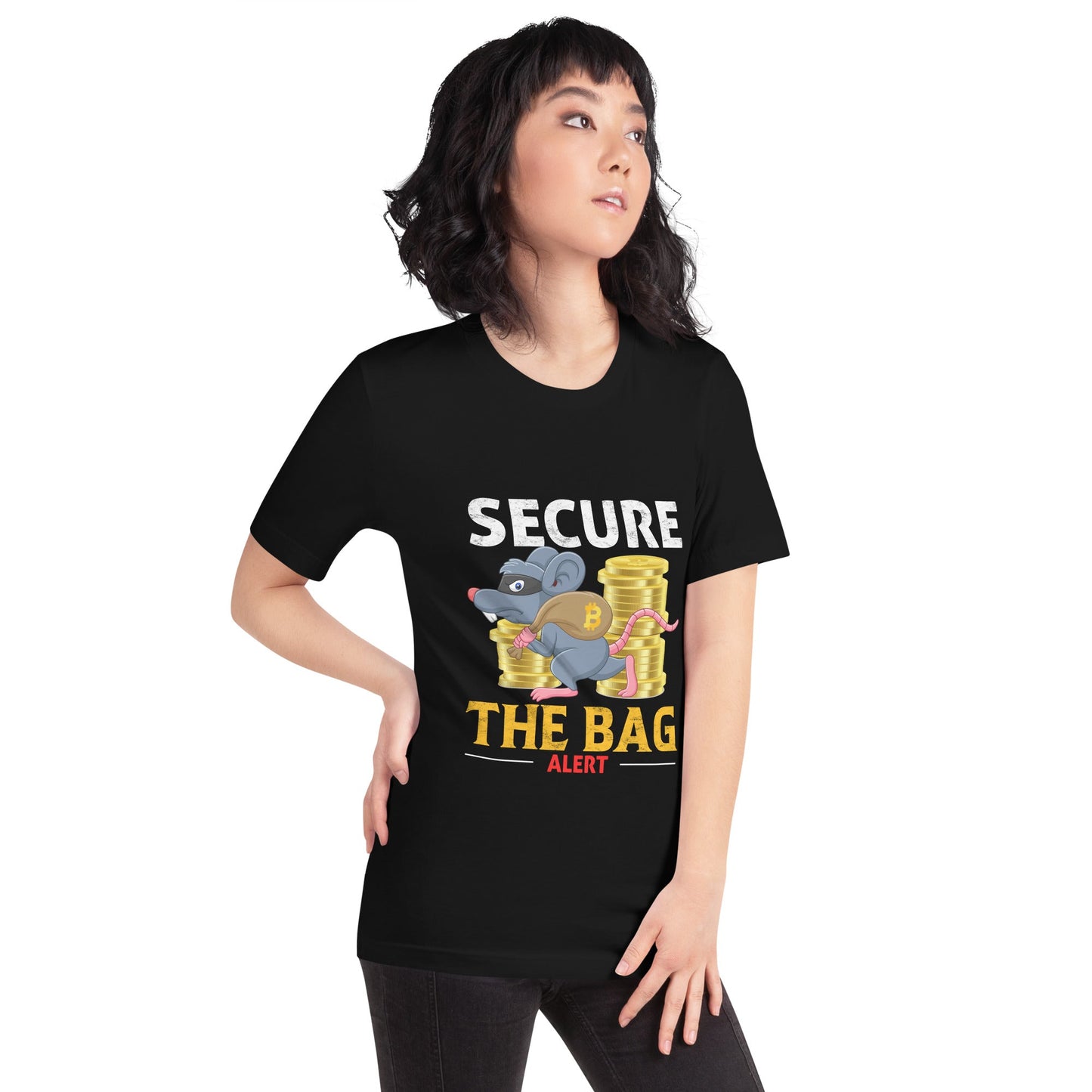 Secure the Bag Alert - Unisex t-shirt by DarkByteGear