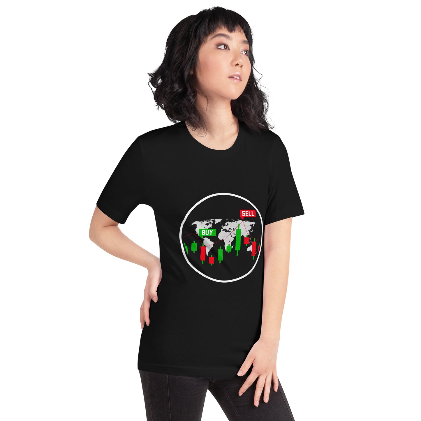 Buy Sell - Unisex t-shirt by DarkByteGear