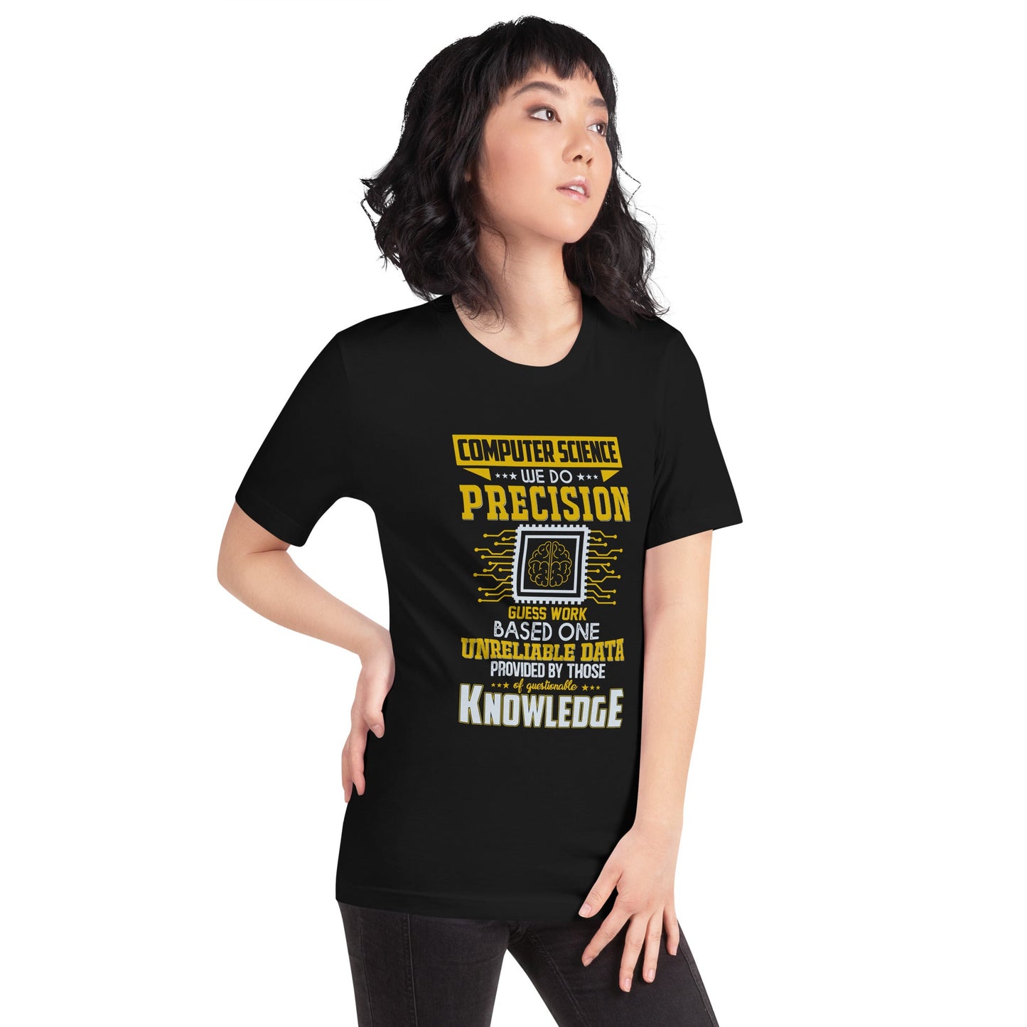 Computer Science: We do V1 - Unisex t-shirt by DarkByteGear