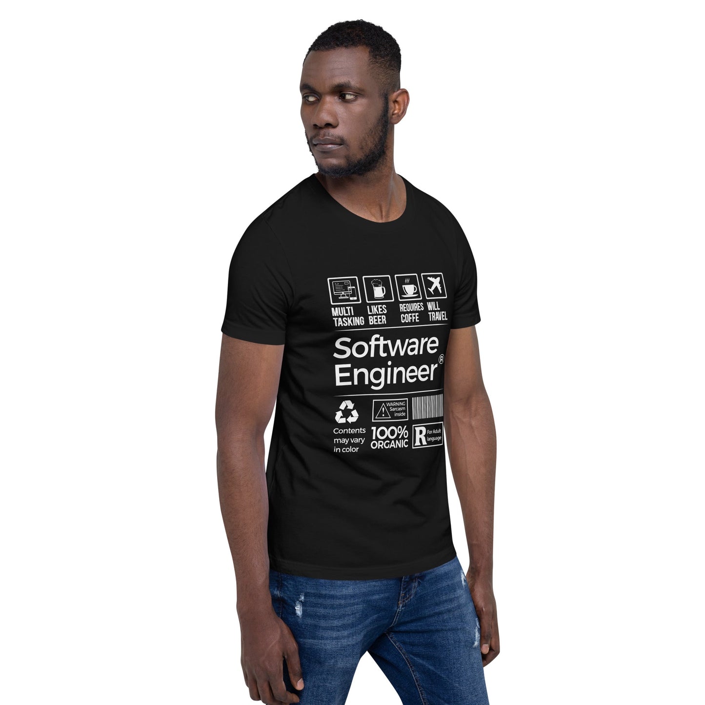 Software Engineer V2 - Unisex t-shirt by DarkByteGear