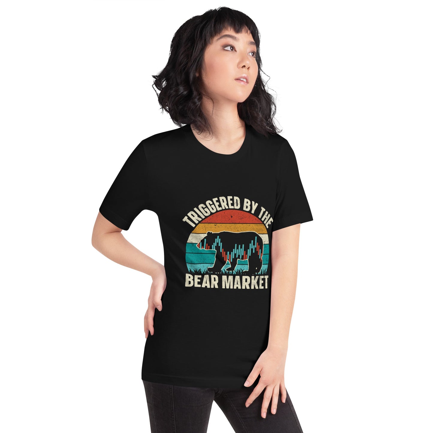 Triggered by the Bear Market - Unisex t-shirt by DarkByteGear