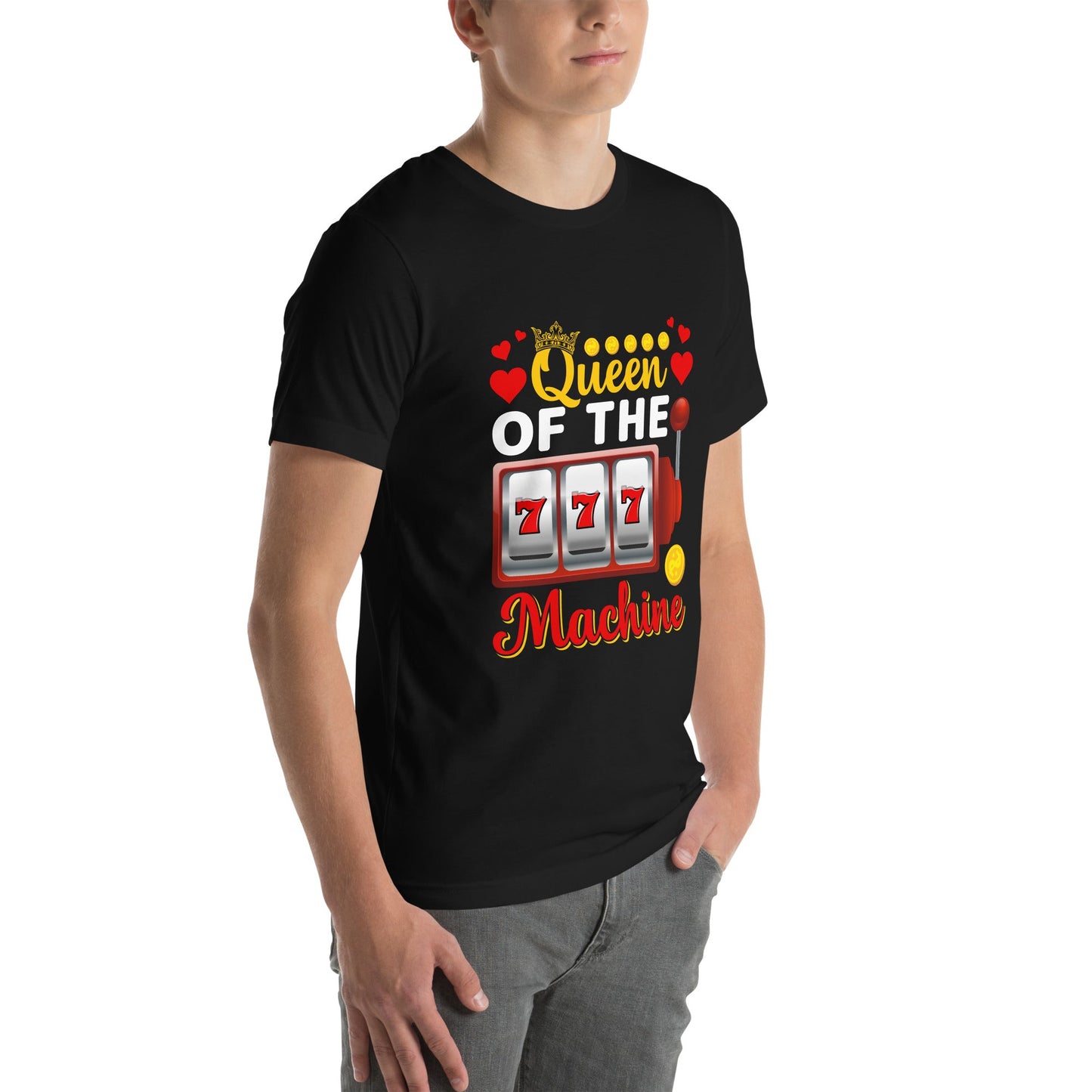 Queen of the Machine 777 - Unisex t-shirt by DarkByteGear